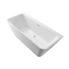Best Design Silmo semi vrijstaand wandmodel bad 180x80x60cm SW280275 Best Design Silmo semi vrijstaand wandmodel bad 180x80x60cm SW280275