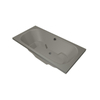 Xenz Tanga ligbad 180x90x48cm met poten zonder afvoer Acryl Cement Mat SW103395 Xenz Tanga ligbad 180x90x48cm met poten zonder afvoer Acryl Cement Mat SW103395