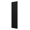 Plieger Cavallino Retto EL elektrische radiator - Nexus zonder thermostaat - 180x45cm - 1000 watt - mat zwart SW796495