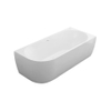 Saniclass D Shape half vrijstaand hoekbad 180x80x60cm rechts Acryl wit SW278110 Saniclass D Shape half vrijstaand hoekbad 180x80x60cm rechts Acryl wit SW278110