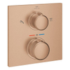 Grohe allure kit thermostat avec déviateur brossé warm sunset SW706730 Grohe allure kit thermostat avec déviateur brossé warm sunset SW706730