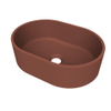 Arcqua Case waskom - ovaal - 40x28cm - mat terracotta SW1209108