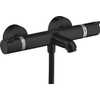 Hansgrohe Ecostat Comfort Badkraan - thermostatisch - met omstel - met koppelingen - thermostaat - mat zwart SW297277