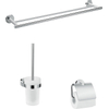 Hansgrohe Logis Universal accessoireset - 3 in 1 - hoogglans chroom SW241774