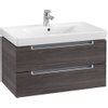 Villeroy & boch Subway 2.0 wastafelonderkast 78.7x42x4.49cm Eiken grafiet 1024278 Villeroy & boch Subway 2.0 wastafelonderkast 78.7x42x4.49cm Eiken grafiet 1024278