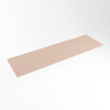 Mondiaz TOP 41 Topblad - 140x41x0.9cm - geschikt voor afdekplaat - Solid surface - Rosee SW1018264