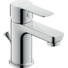 Duravit A.1 Wastafelmengkraan - met waste - s-size - hoogglans chroom SW420664