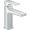 Hansgrohe Metropol 1 greeps wastafelkraan - 110 met rechte greep - met trekwaste - hoogglans chroom SW99734