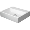 Duravit Vero Air Lavabo - 60x47cm - sans trou de robinet - sans trop-plein - WonderGliss - blanc SW156977