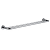 Emco Rondo 2 porte-serviettes double 80cm chrome 0630432