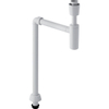 Geberit Raccordement d'appareil siphon de lavabo direct avec tuyau mural 40mm blanc alpin 0700464