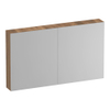 BRAUER Impress Armoire de toilette - 120x70x15cm - sans éclairage - 2 portes miroir double face - Honey SW1199012