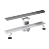 FugaFlow Eccelente Anta douchegoot badkamer 120cm met rooster met vloerflens Gunmetal SW1123895