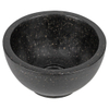 Differnz River vasque à poser - 23x23x12cm - terrazzo noir SW794610