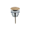 Saniclass Travertine Afvoerplug - always open - gemeleerd natuursteen SW1474837