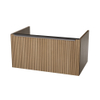 Nemo Legro onderkast - 80x45.6x40cm - greep rvs - oak nature (eiken) SW926245