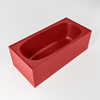 Mondiaz freeze Baignoire îlot 180x85cm Couleur Fire mat Couleur intérieure Rouge SW491495 Mondiaz freeze Baignoire îlot 180x85cm Couleur Fire mat Couleur intérieure Rouge SW491495