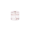 Wellmark olielamp - 9x10cm - gerecycled glas - pink SW891022