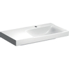 Geberit Xeno2 lavabo 90x48x14cm avec trou de robinet sans trop-plein tablette à gauche KeraTect blanc SW417361