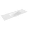 Mondiaz BIG small Talc solid surface inbouw wastafel 140cm midden SW432087 Mondiaz BIG small Talc solid surface inbouw wastafel 140cm midden SW432087