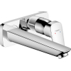 Hansgrohe Logis Afbouwdeel - voor inbouw wastafelkraan - 195 - hoogglans chroom 0605660