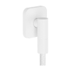 Hansgrohe Fixfit fine muuraansluitbocht - zonder terugslagklep - mat wit SW1388848