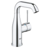 GROHE Essence Robinet de lavabo Sur pied - saillie 11,4 cm - taille M - avec corps lisse - y compris bonde push-open - chrome SW701311