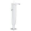 Grohe Eurocube Joy Freestander badkraan met omstel met douchehouder met handdouche en doucheslang 125cm chroom SW108051 Grohe Eurocube Joy Freestander badkraan met omstel met douchehouder met handdouche en doucheslang 125cm chroom SW108051