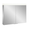 Miroir Armoire Crosswater Image - 90x70cm - IP44 - éclairage à LED - porte à gauche ou à droite SW876215