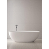 ZEZA Solid Baignoire îlot - 170x75cm - solid surface - blanc mat SW976292