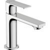 Hansgrohe Rebris e 1 greeps wastafelkraan - 110 met trekwaste - hoogglans chroom SW796323