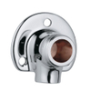 Grohe Muurplaatkoppeling - per paar - 1/2 inch x 12mm - chroom 0430439