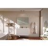 Nemo Go Ensemble de meuble - 120x65x45.5cm - 2 tiroirs - sans poignée - 2 vasque Blanc mat - 2 trous de robinet - avec miroir - MDF standard white SW911666
