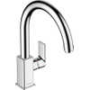 Hansgrohe Vernis shape m35 Eengreeps keukenmengkraan - met draaibare uitloop - hoogglans chroom SW651398