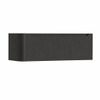 H&R Badmeubelen Juice Wastafelonderkast - 120x45x40cm - linkerhoek afgerond - 1 lade - geïntegreerde greep - basalt SW1259942