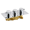Best Design New Bologna inbouw thermostaat 3 weg 1/2 ronde knoppen SW279796 Best Design New Bologna inbouw thermostaat 3 weg 1/2 ronde knoppen SW279796