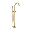 Brauer Gold Edition Robinet baignoire sur pied avec douchette stick laiton Or brossé SW547742 Brauer Gold Edition Robinet baignoire sur pied avec douchette stick laiton Or brossé SW547742