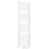 Henrad Oceanus radiateur sèche-serviettes 141.1x49.5cm 644watt 6 raccordements Acier Blanc Brillant SW149055
