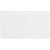 Villeroy & Boch Ecora douchebak - 160x90x3.5cm - afvoer lange zijde - stone white (wit) SW1558981