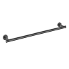 Hotbath &MORE Handdoekstang - 64 cm PBP - PVD - gepolijst zwart SW1246362