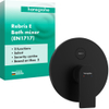 Hansgrohe Rebris E douchemengkraan voor iBox Universal 2 mat zwart SW1567335