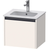 Duravit Ketho.2 Wastafelonderkast - 51x42x44cm geschikt - voor 1 waskom - spaanplaat - wit mat SW772727