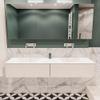 ENSEMBLE DE MEUBLE MONDIAZ LUSH - 180 cm - 2 tiroirs - lavabo cloud - 2 lavabos - 0 trous de robinet - sous-couche SW409576 ENSEMBLE DE MEUBLE MONDIAZ LUSH - 180 cm - 2 tiroirs - lavabo cloud - 2 lavabos - 0 trous de robinet - sous-couche SW409576