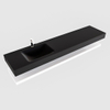 MONDIAZ ALAN 200cm badmeubel solid surface planchet talc Vrijhangende wastafel cloud links 1 kraangat kleur urban SW408842 MONDIAZ ALAN 200cm badmeubel solid surface planchet talc Vrijhangende wastafel cloud links 1 kraangat kleur urban SW408842