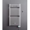 Radiateur électrique de serviettes Instamat Robina, dimensions H 805 x L 600 mm, incluant des consoles murales, standard blanc SW416971