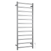 Smedbo Dry elektrische handdoekradiator hoog 121.2x50cm 120watt rvs SW19929 Smedbo Dry elektrische handdoekradiator hoog 121.2x50cm 120watt rvs SW19929