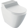 Geberit AquaClean pack closet staand - 56cm - met douchezitting - spoelrandloos - rvs wit SW418221