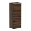 Hansgrohe Xelu Q Armoire mi-haute - 106.5x40x35cm - 1 porte - poignée chrome - fermeture amortie - charnière à droite - dark walnut SW995281