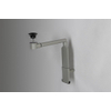 Forzalaqua sifon ruimtebesparend met afvoerplug 5/4' klikwaste RVS Zwart mat SW647671