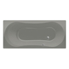 Xenz Dominica ligbad 170x75x44cm met poten zonder afvoer Acryl Cement Mat SW102893 Xenz Dominica ligbad 170x75x44cm met poten zonder afvoer Acryl Cement Mat SW102893